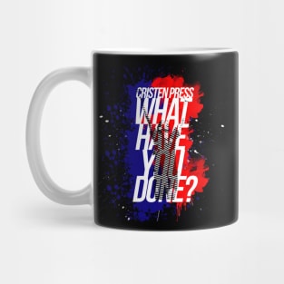 Christen Press What Have You Done? Mug